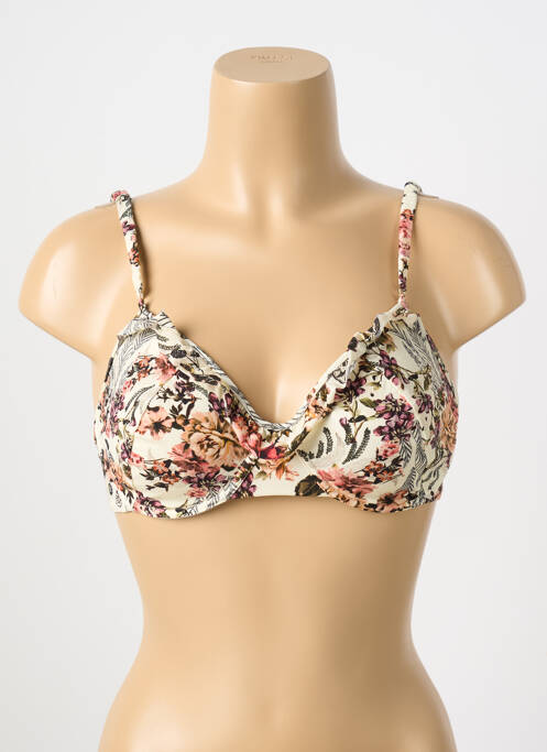 Sutien de costum de baie bej WATERCULT femeie