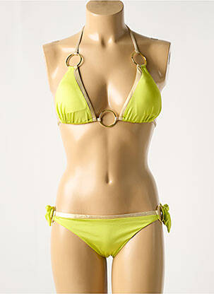 Costum de baie din două piese galben VACANZE ITALIANE femeie