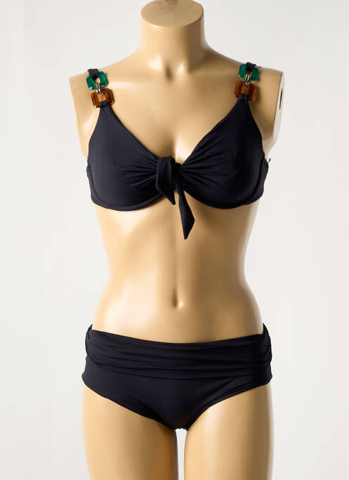 Costum de baie din două piese negru GENIUS femeie