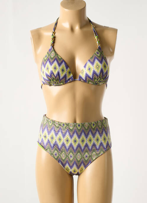 Costum de baie din două piese violet GENIUS femeie