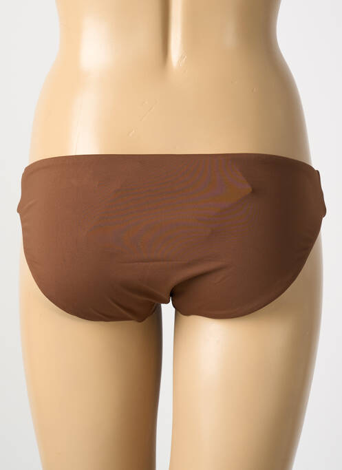 Chiloți de baie maro SEAFOLLY femeie