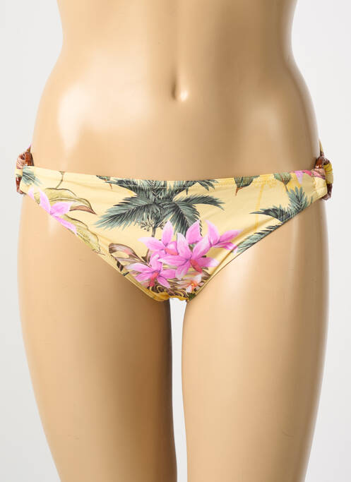 Chiloți de baie galben BANANA MOON femeie