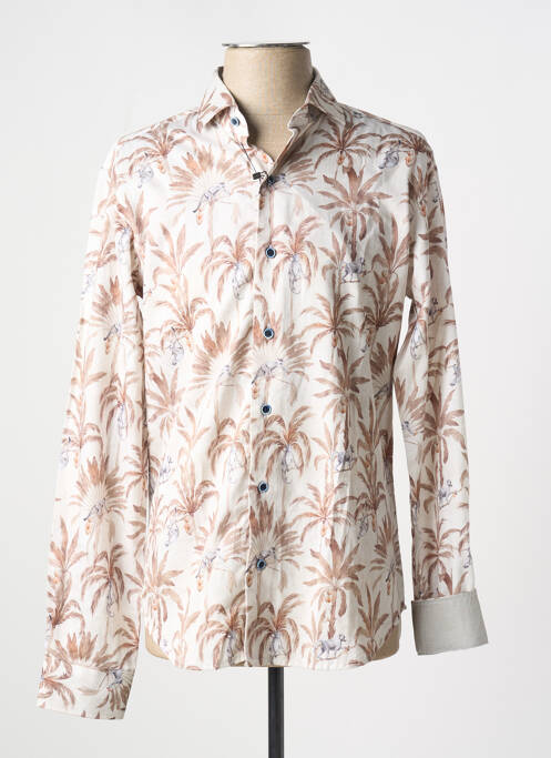 Cămașă cu mâneci lungi bej DARIO BELTRAN bărbat