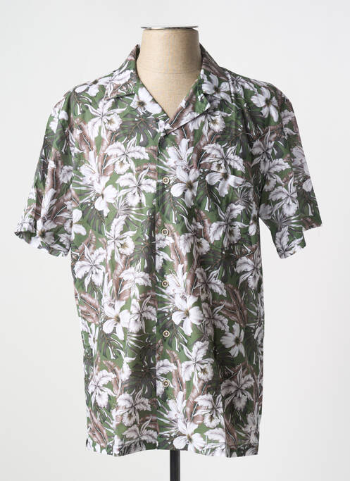 Cămașă cu mâneci scurte verde DARIO BELTRAN bărbat