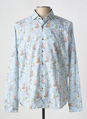 Cămașă cu mâneci lungi albastru DARIO BELTRAN bărbat