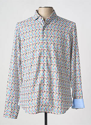 Cămașă cu mâneci lungi alb THE SURFCAR bărbat