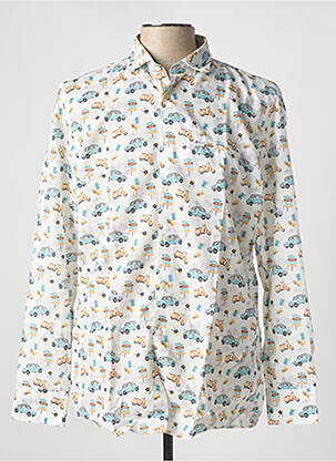 Cămașă cu mâneci lungi alb SOOBAYA bărbat