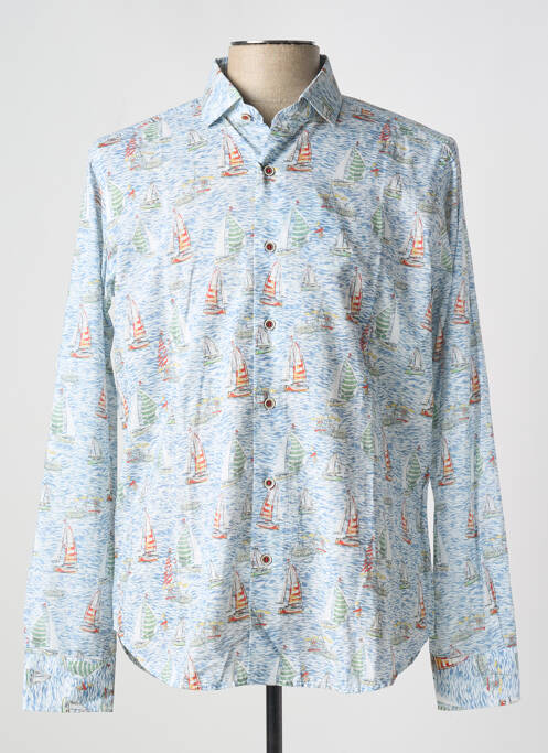 Cămașă cu mâneci lungi albastru DARIO BELTRAN bărbat