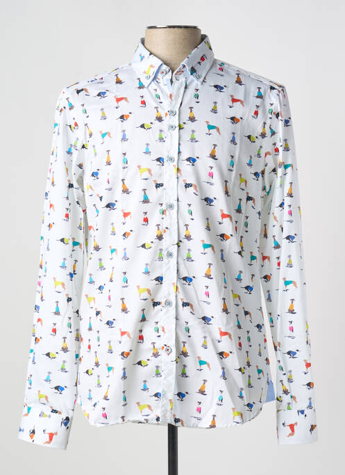 Cămașă cu mâneci lungi alb THE SURFCAR bărbat