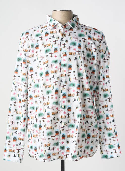 Cămașă cu mâneci lungi alb SOOBAYA bărbat