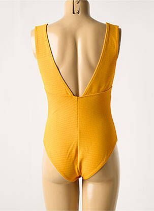 Costum de baie dintr-o singură piesă top sutien modelat top sutien modelat galben WATERCULT femeie