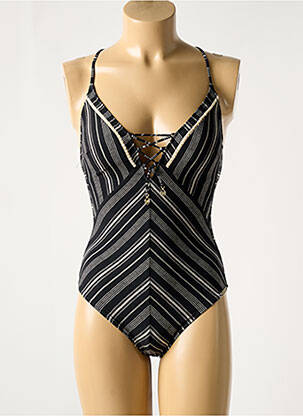 Costum de baie dintr-o singură piesă negru WATERCULT femeie