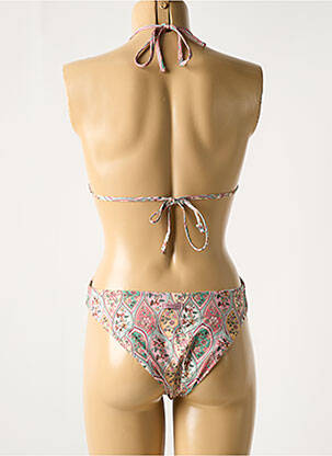 Costum de baie dintr-o singură piesă imprimeu fantezie top sutien modelat verde GENIUS femeie