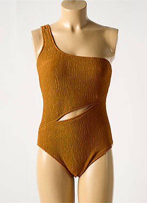 Costum de baie dintr-o singură piesă maro WATERCULT femeie