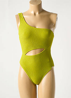 Costum de baie dintr-o singură piesă verde WATERCULT femeie