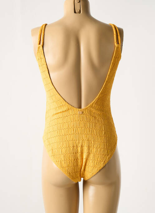 Costum de baie dintr-o singură piesă galben BANANA MOON femeie