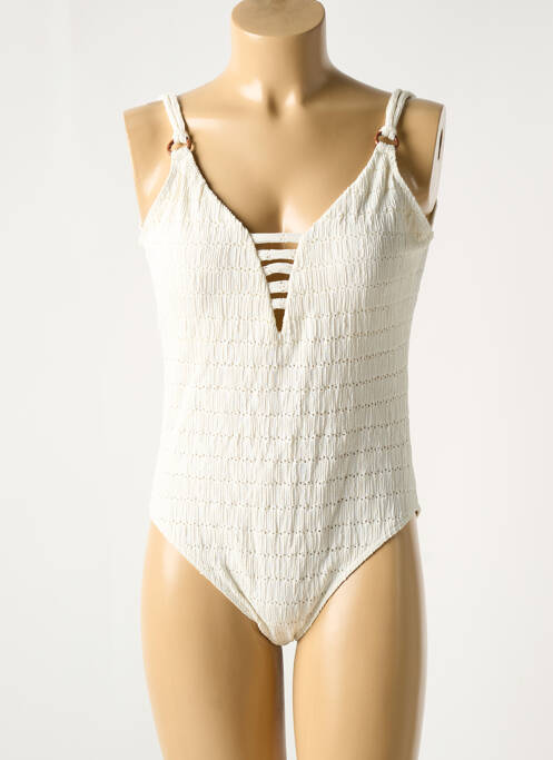 Costum de baie dintr-o singură piesă alb BANANA MOON femeie