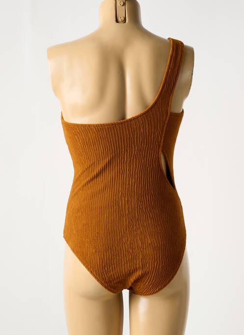 Costum de baie dintr-o singură piesă maro WATERCULT femeie