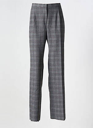 Pantalon drept gri ELENA MIRO femeie