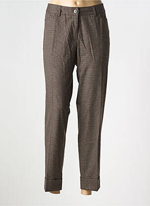 Pantalon drept maro DIANA GALLESI femeie