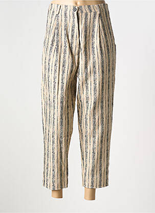 Pantalon drept bej HUMILITY femeie