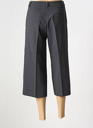 Pantalon trei sferturi croială fustă pantaloni scurți gri POUSSIERE D'ETOLE femeie