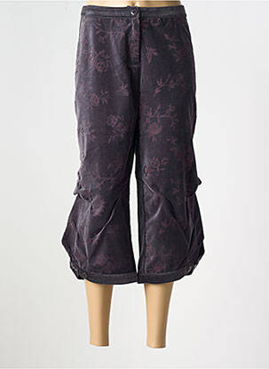 Pantalon trei sferturi violet MAIS IL EST OU LE SOLEIL femeie