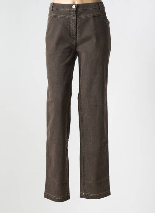 Blugi cu croială slim gri ELENA MIRO femeie