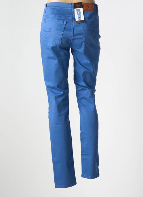 Pantalon slim albastru TRUSSARDI JEANS femeie