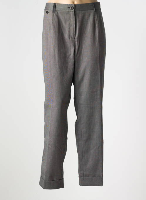 Pantalon drept gri ELENA MIRO femeie