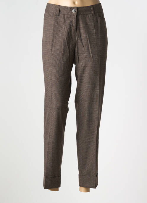 Pantalon drept maro DIANA GALLESI femeie