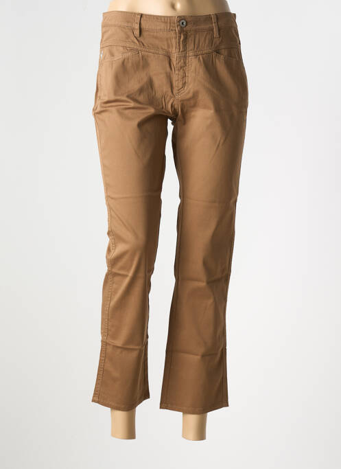 Pantalon drept maro ONE STEP femeie