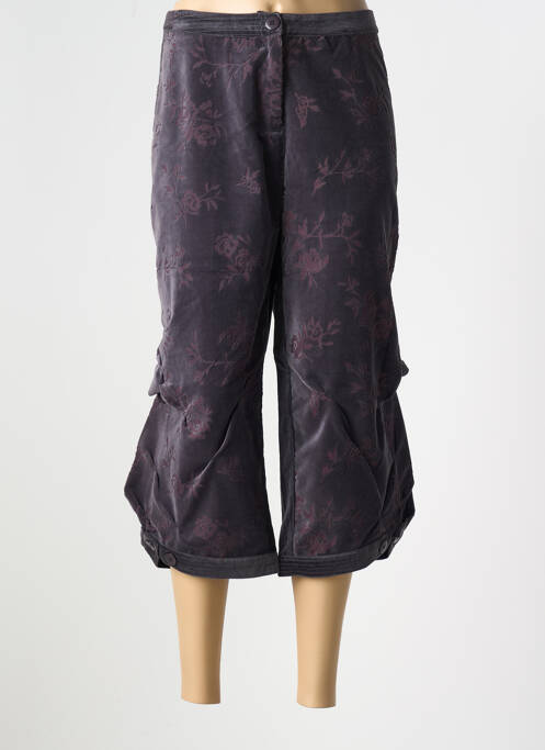 Pantalon trei sferturi violet MAIS IL EST OU LE SOLEIL femeie