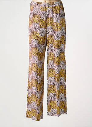 Pantalon larg galben MARIA BELLENTANI femeie