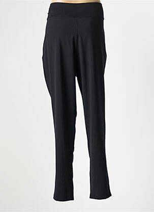 Pantalon slim talie elastică mărime normală negru POUSSIERE D'ETOLE femeie