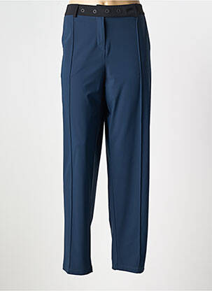 Pantalon slim albastru 3322 femeie