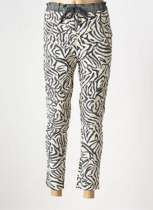 Pantalon 7/8 gri SOULMATE femeie