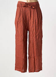 Pantalon larg buzunare mărime normală maro LA FEE MARABOUTEE femme