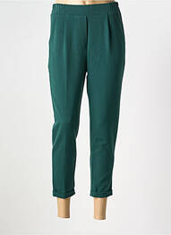 Pantalon 7/8 elasticitate mărime normală verde LA FEE MARABOUTEE femeie