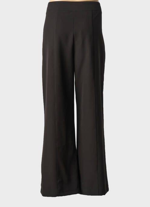Pantalon larg negru 3322 femeie