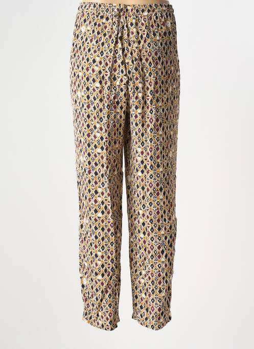 Pantalon slim galben POUSSIERE D'ETOLE femeie