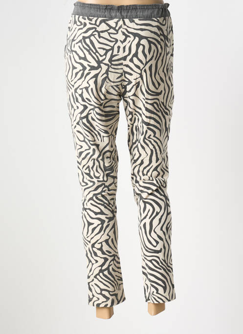 Pantalon 7/8 gri SOULMATE femeie