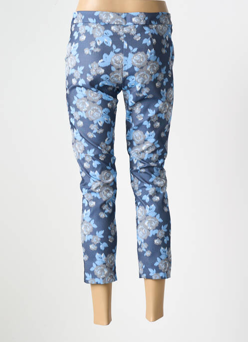 Pantalon trei sferturi albastru ELEONORA AMADEI femeie