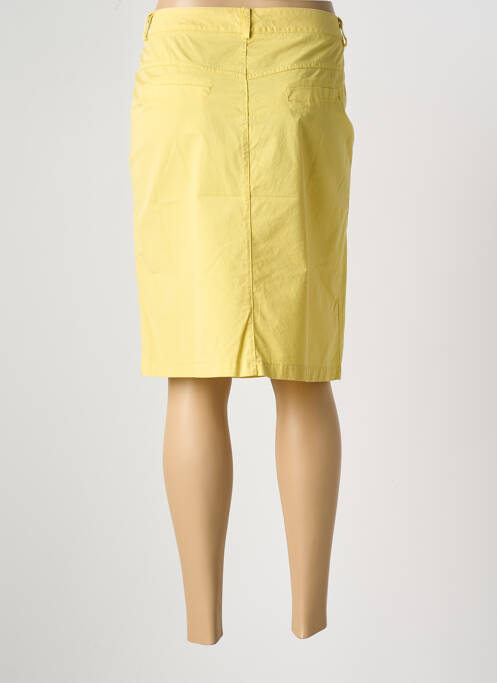 Fustă midi galben POUSSIERE D'ETOLE femeie