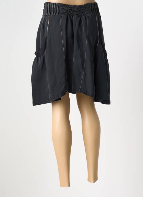 Fustă midi negru E-BRYDE femeie