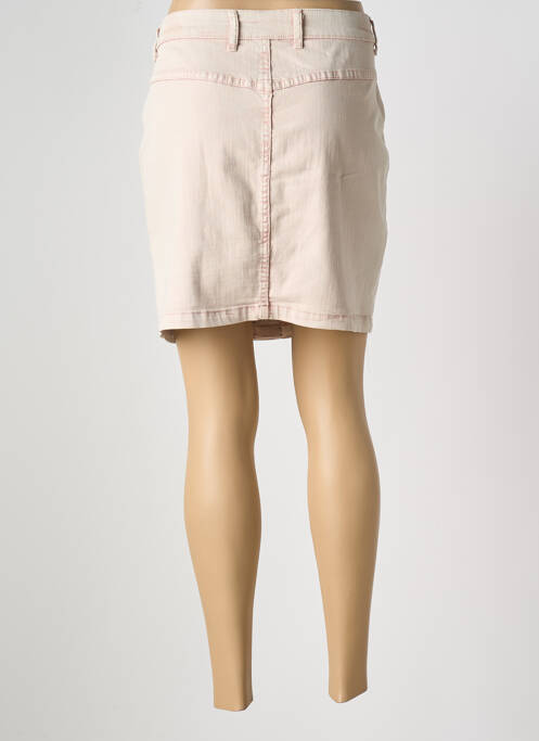 Fustă scurtă roz DESIGUAL femeie