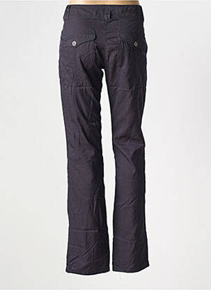 Pantalon slim țesătură poplin mărime normală albastru R 867 femeie
