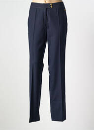 Pantalon slim buzunare talie înaltă albastru EUGEN KLEIN femme
