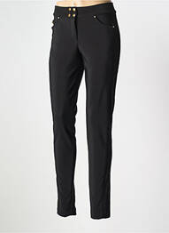 Pantalon slim elasticitate mărime normală negru SALLY NEW YORK femeie