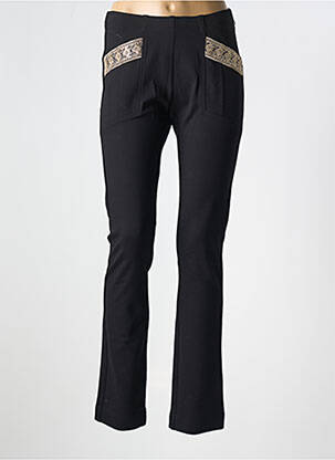 Jegging țesătură jersey talie înaltă negru EUGEN KLEIN femeie